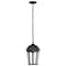 Nuvo East River Outdoor Hanging Lantern 1 Light Matte Black Finish 60/5944 - alternate 6